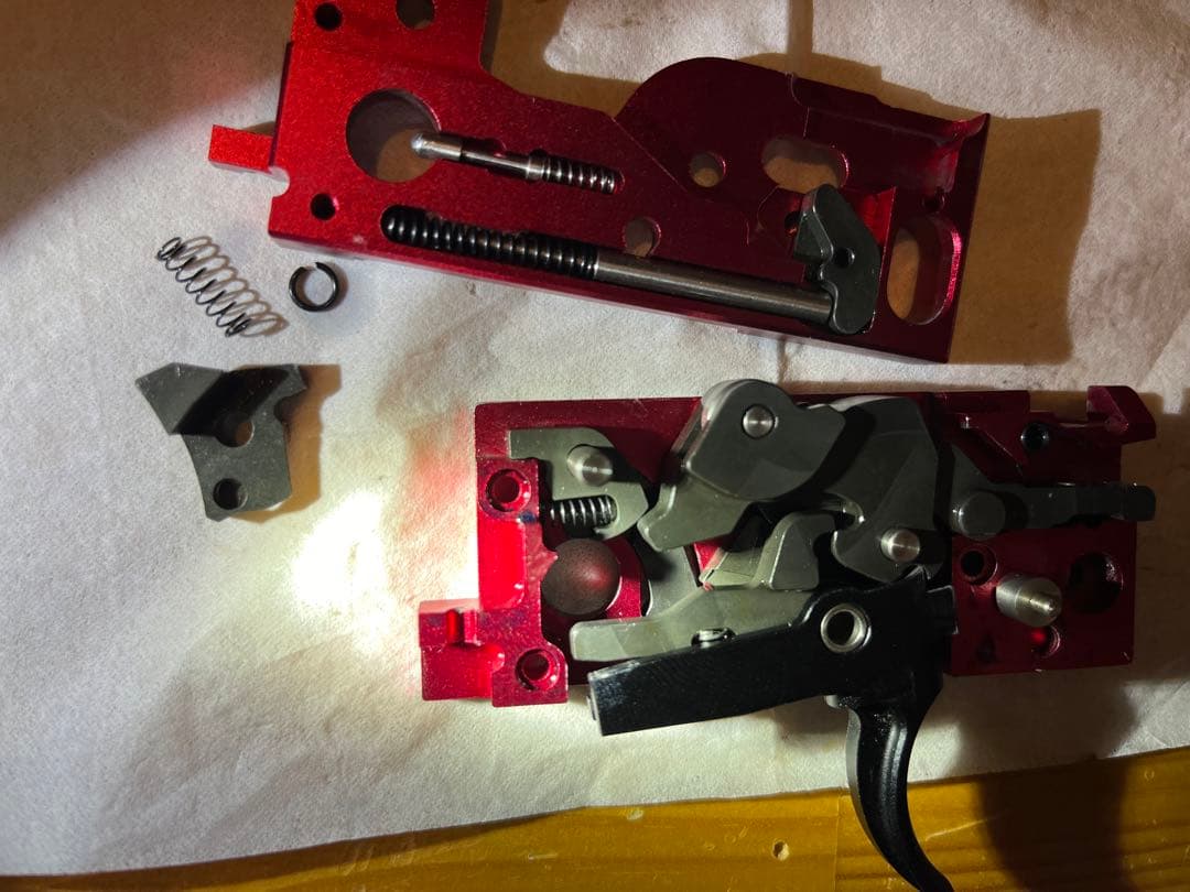 東京マルイ M4A1 MWS用 トリガーボックス スチール IRON