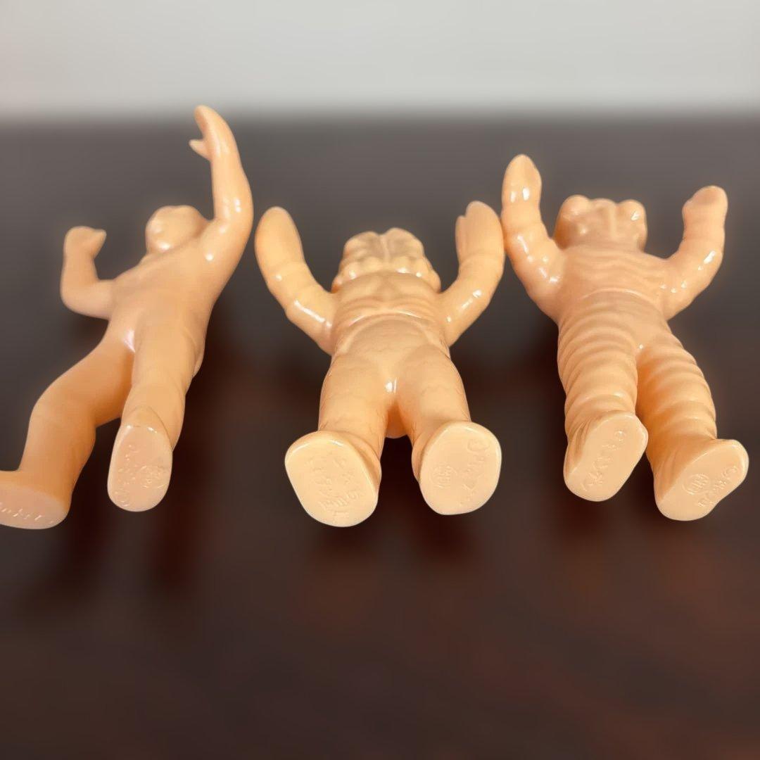 M1号 ミニ福袋　ブルマァク　怪獣シリーズ　未塗装　ソフビ　2000年