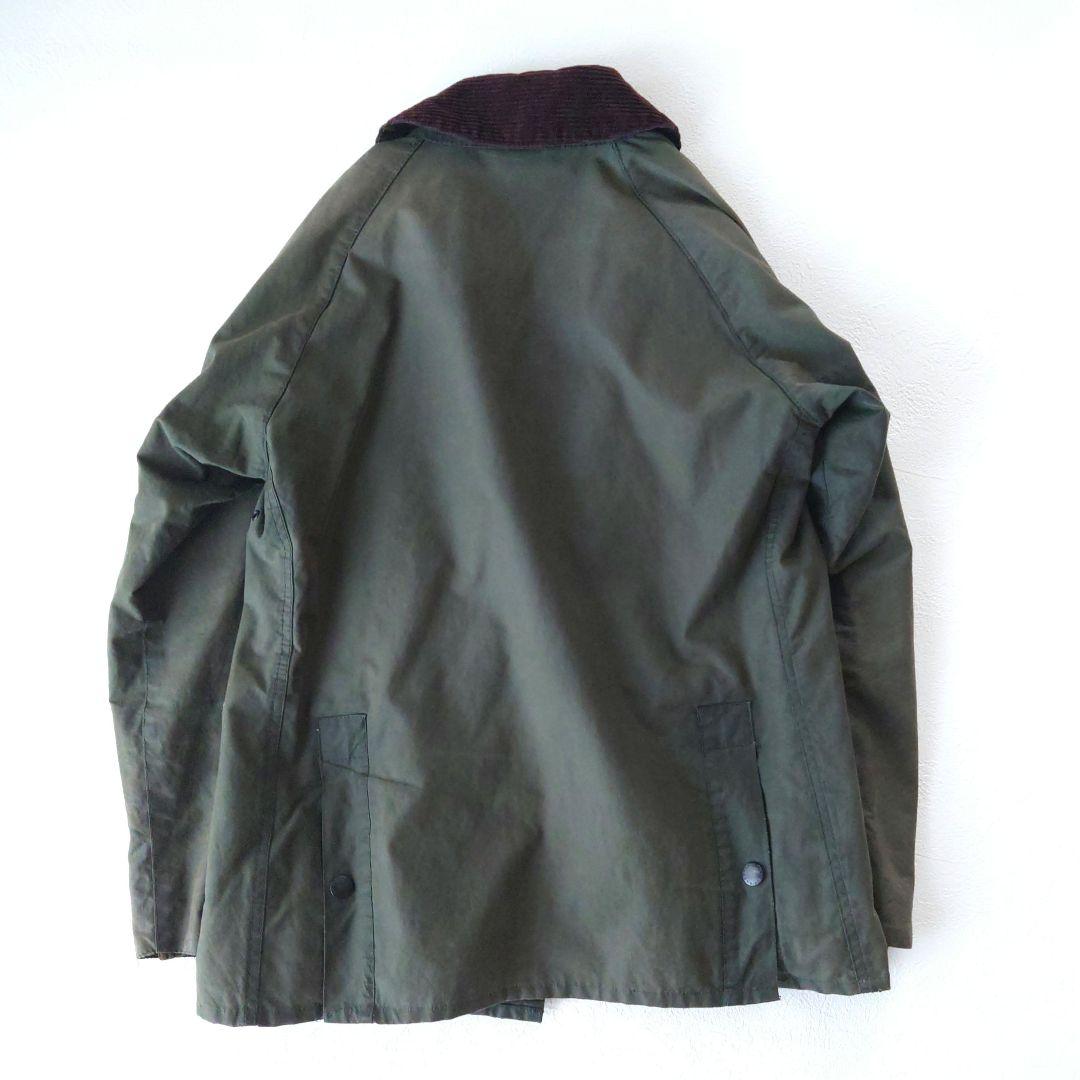 【美中古】バブアー　ビデイル　セージグリーン　36