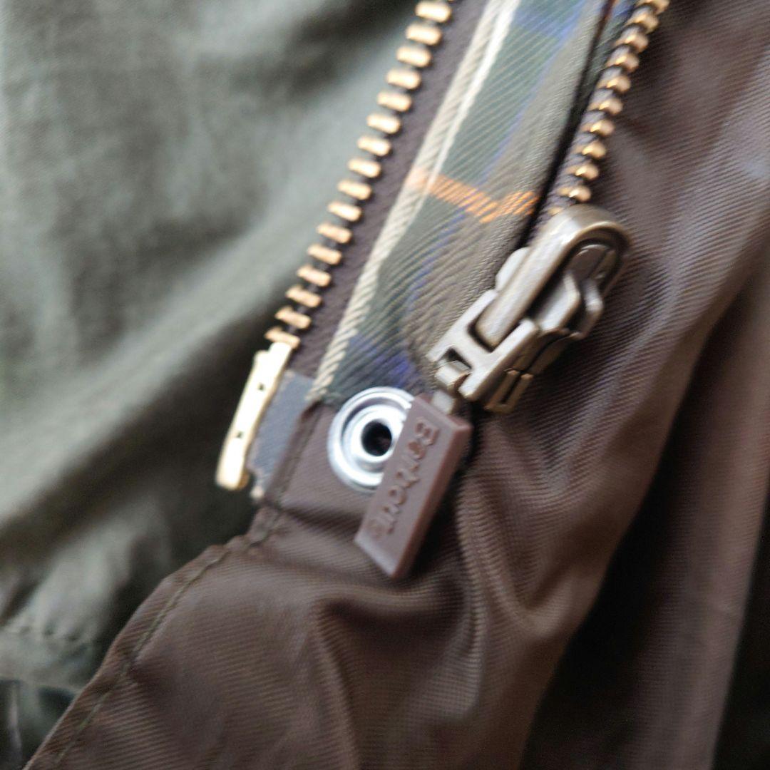 【美中古】バブアー　ビデイル　セージグリーン　36