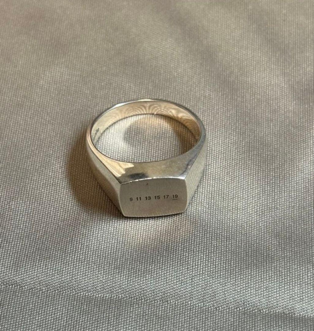 19号　FMALE TOKYO / number square ring