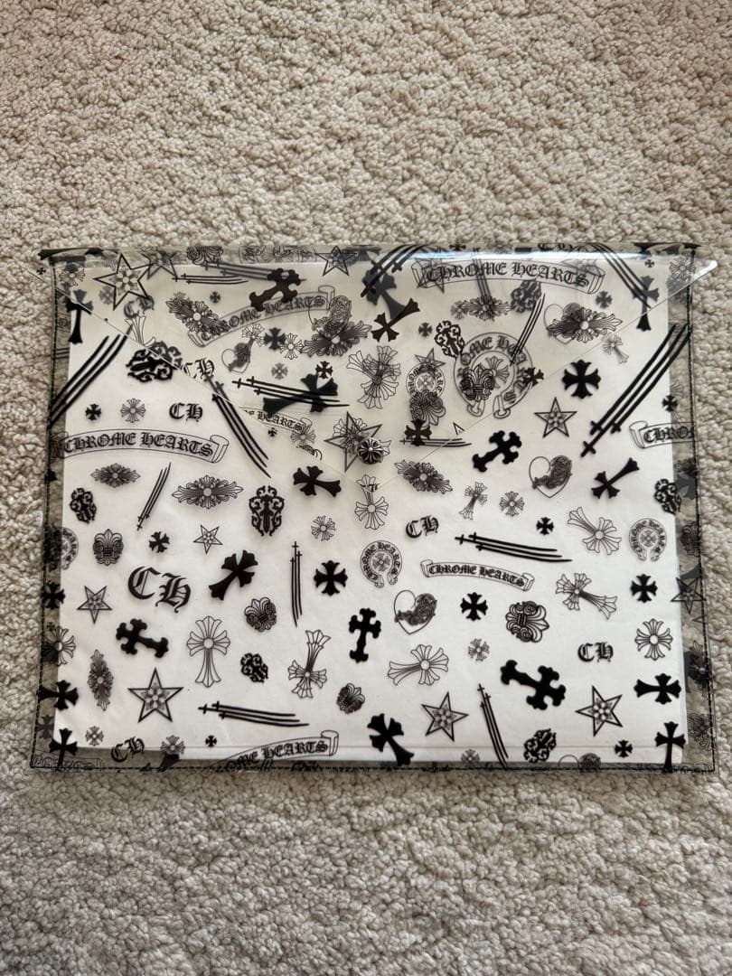 [米国直営店購入] CHROME HEARTS クリアポーチ ミディアム