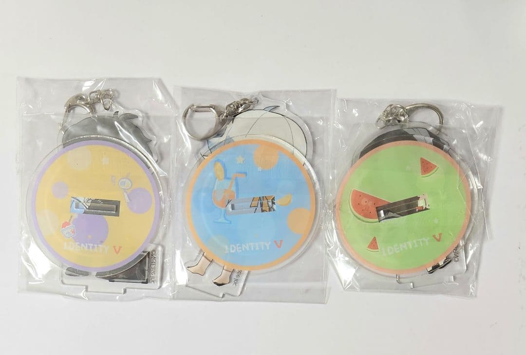 第五人格 コミケ C96 荘園夏休み スタンドキーホルダー 写真家 白黒無常