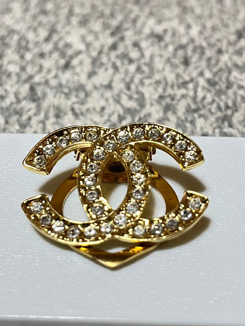 CHANEL シャネル　ブローチ　スカーフクリップ