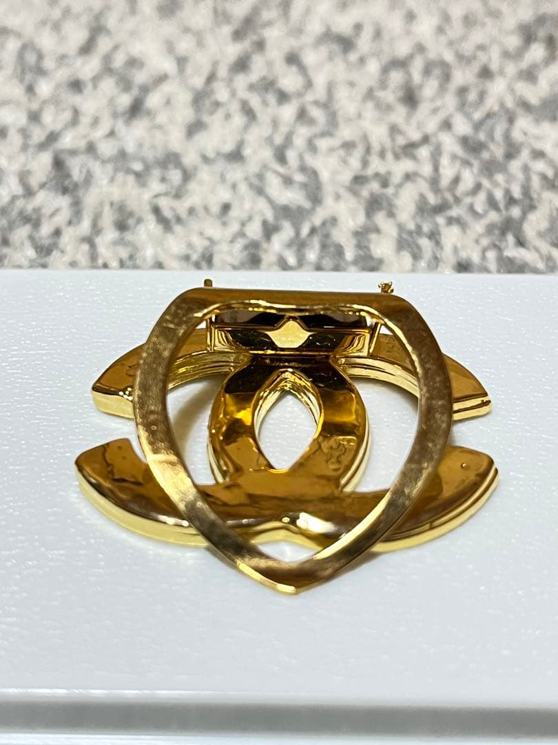 CHANEL シャネル　ブローチ　スカーフクリップ