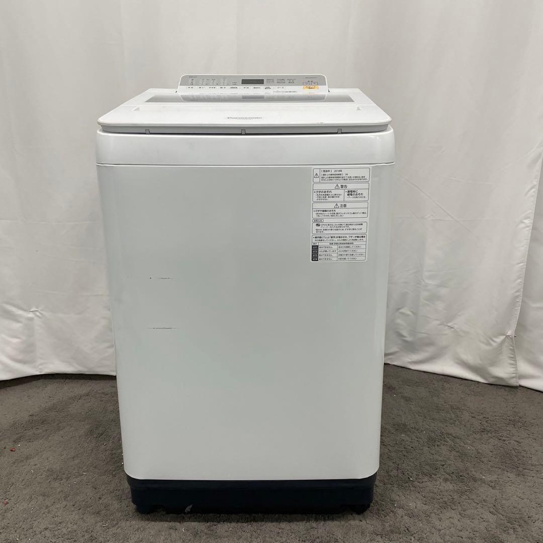 パナソニック　大きめ縦型　洗濯機8キロ　ファミリー　綺麗　設置無料　913