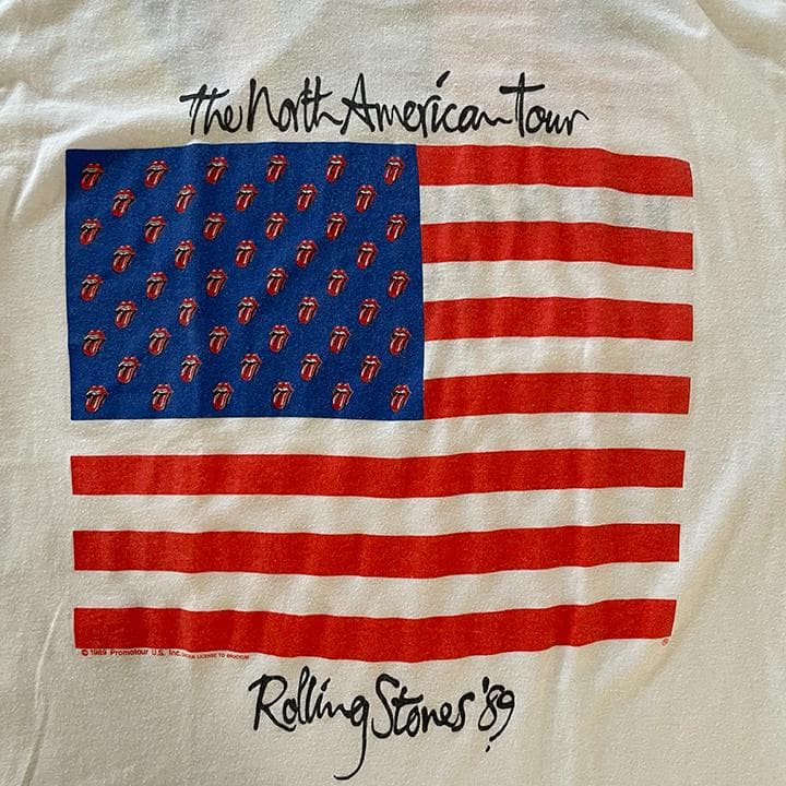 ROLLING STONES Tシャツ 89 XL BROCKUM Spring