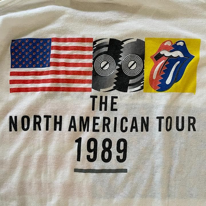 ROLLING STONES Tシャツ 89 XL BROCKUM Spring