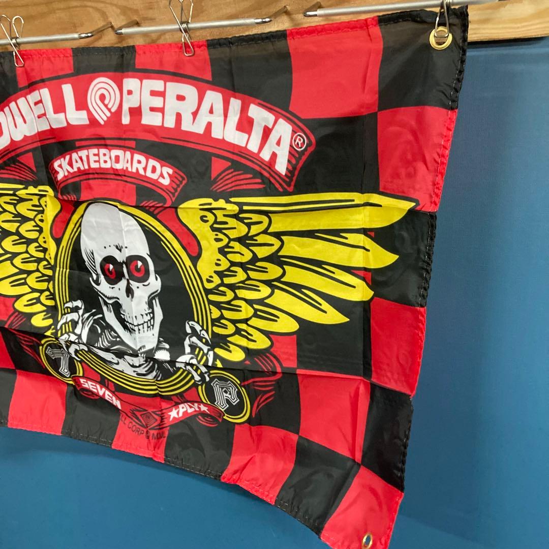 パウエルペラルタ　バナー タペストリー アメリカスケボービンテージUSA旗