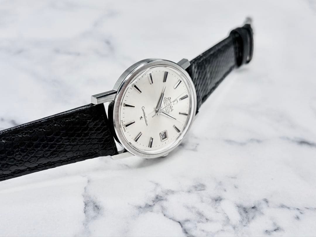 【極美／OH済】オメガ コンステレーション クロノメーター 自動巻き 純正尾錠付