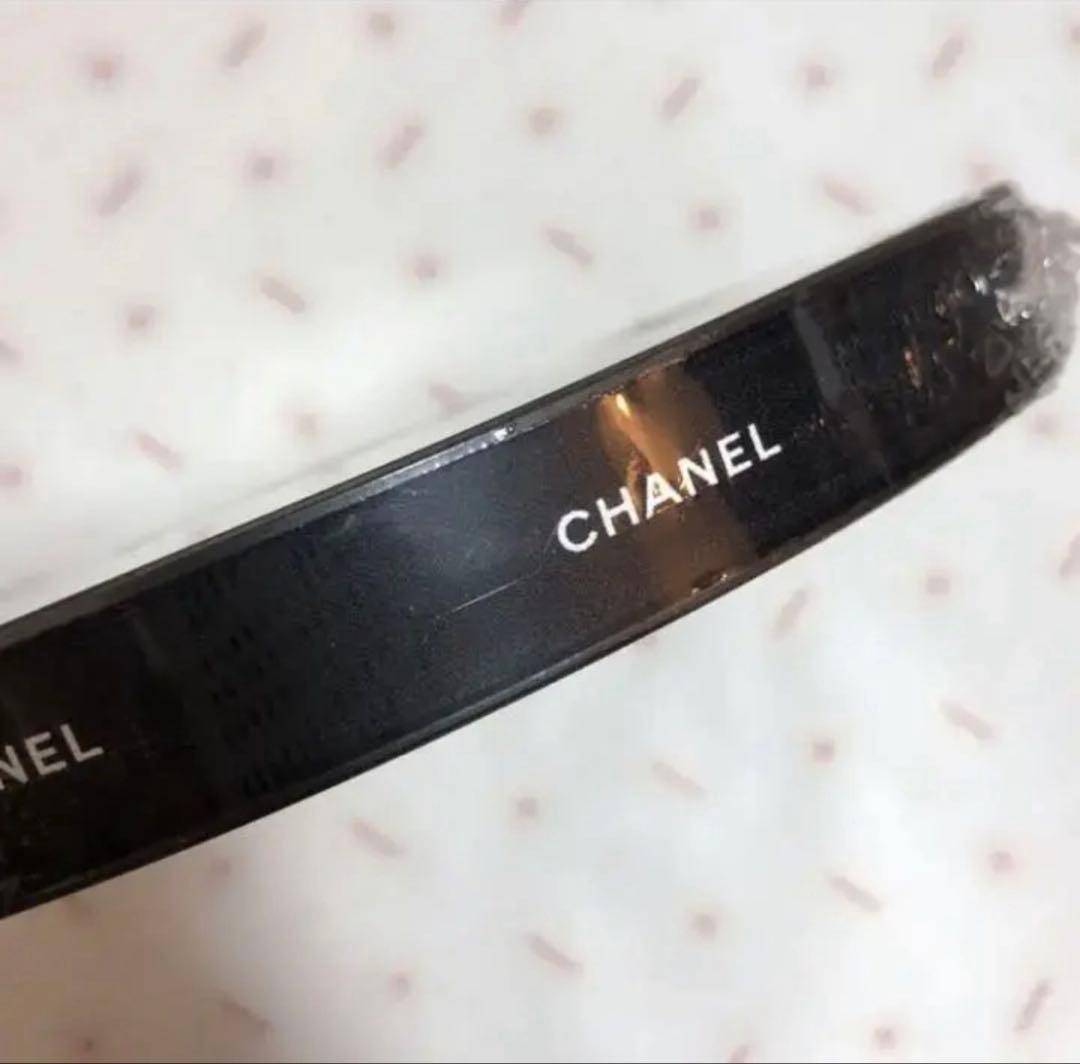 neko　正規品 シャネルリボン　黒✖︎白　幅1.5cm 10ロール