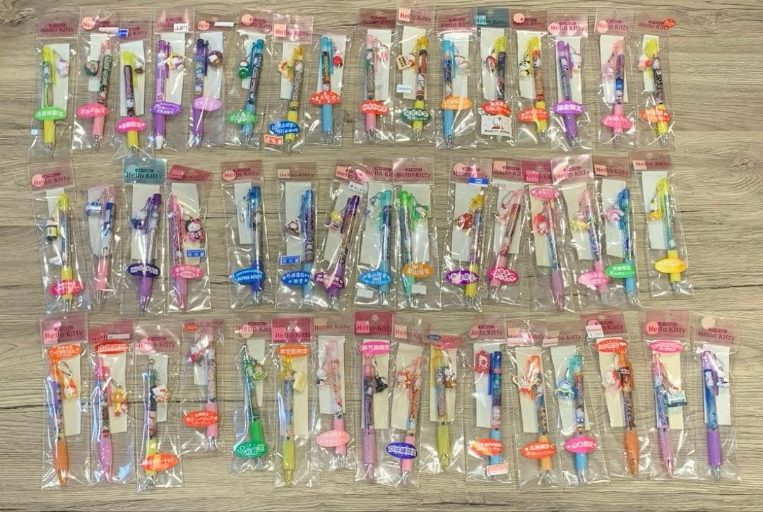 【新品★レア】ご当地キティ　ボールペン　47本　まとめ売り