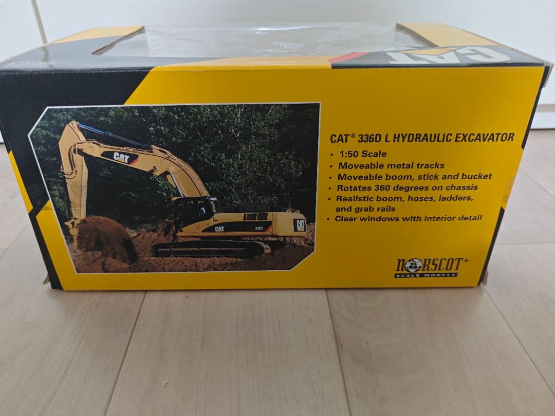 CAT336D L ノースコット 油圧ショベル ダイキャスト 1／50スケール