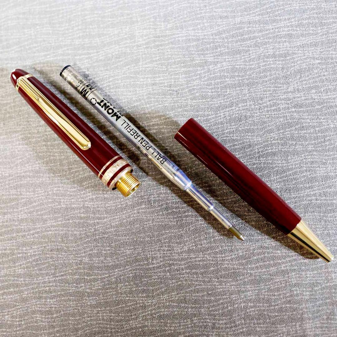 【極美品 送料込み】モンブラン ボールペン １６４ マイスター ボルドー