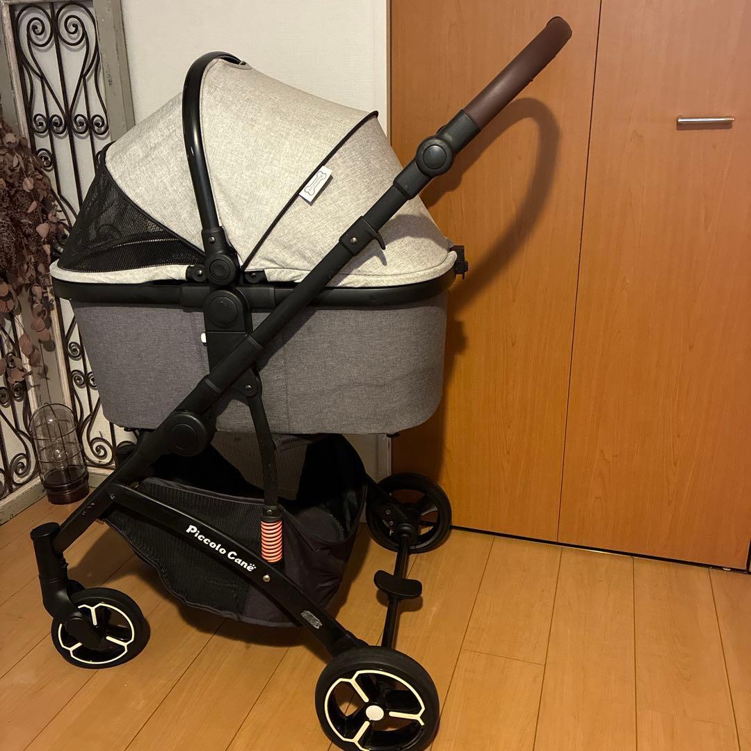 Piccolo Cane ペットカート グレー