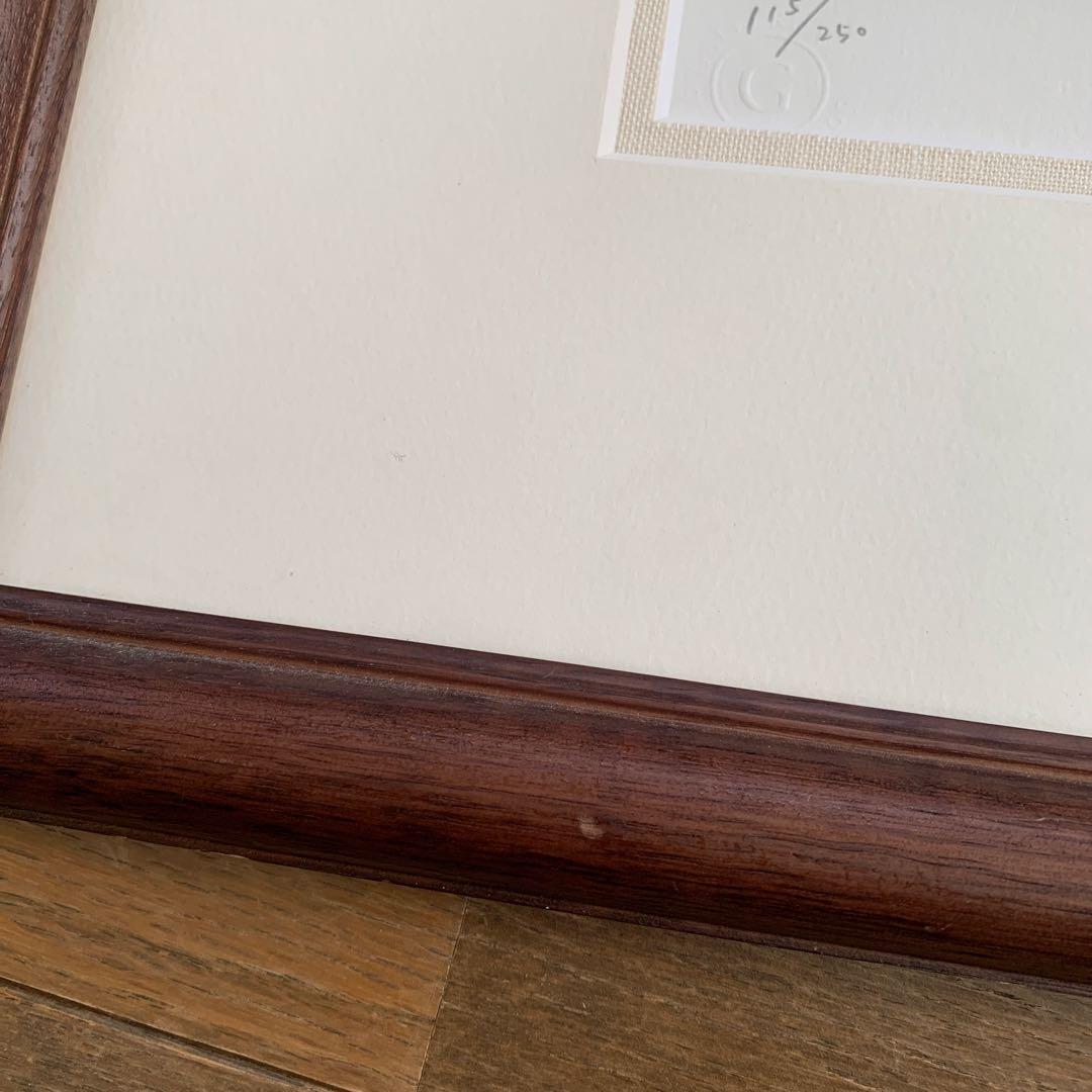 牧野千穂　版画（ジクレー）題名 「セバスチャンの羊」