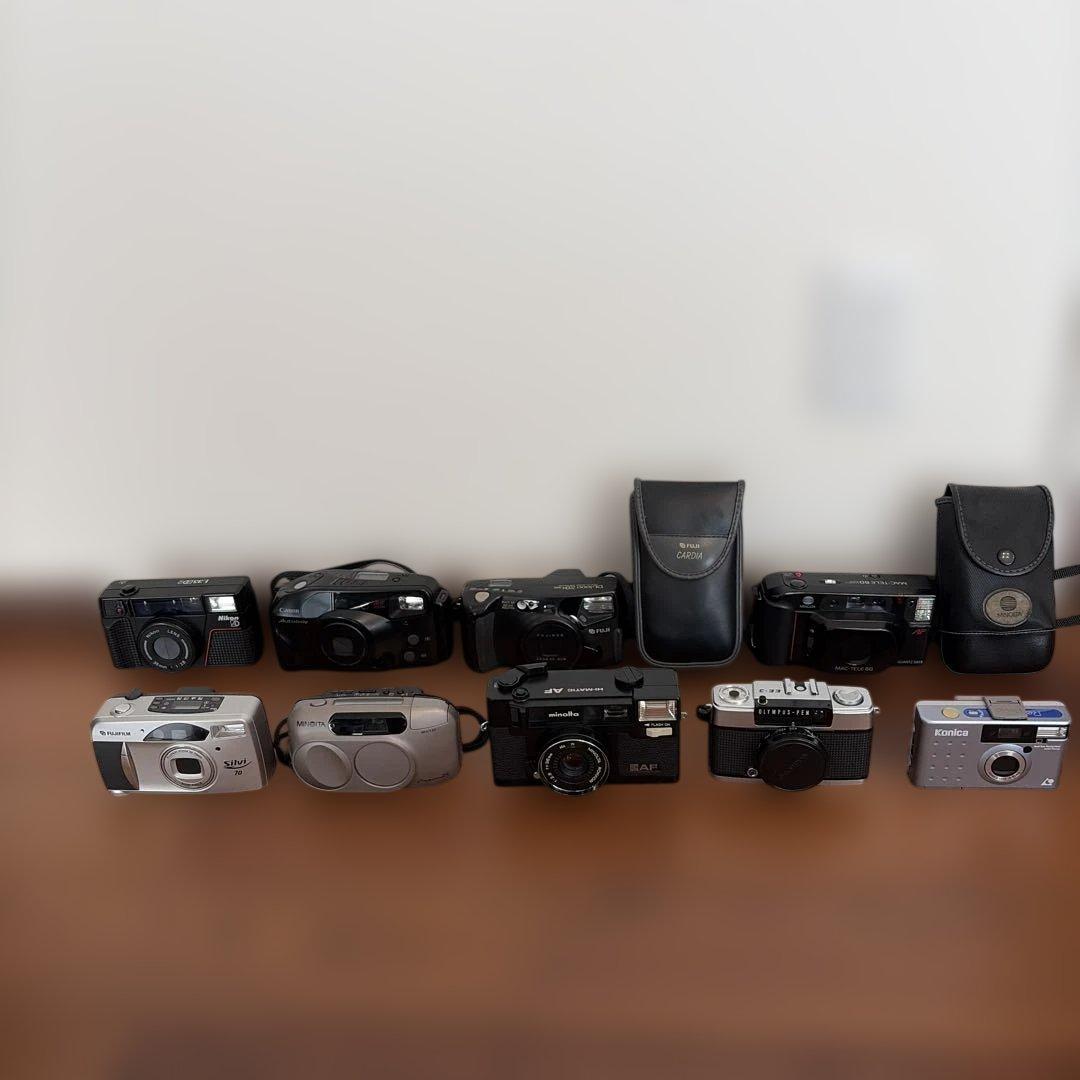 Canon Nikon FUJIFILM OLYMPUS フイルムカメラジャンク