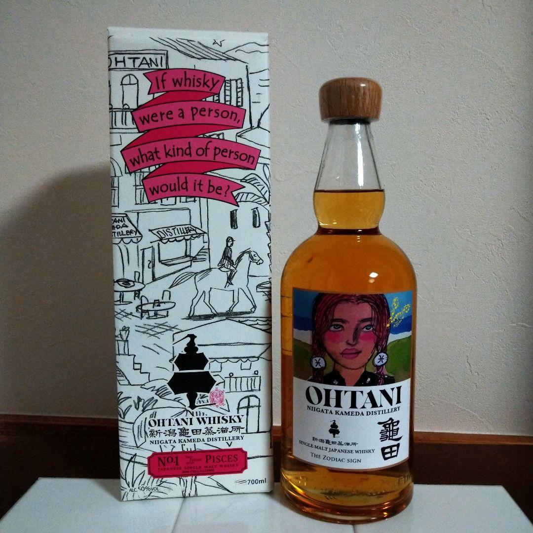 大谷ウイスキー　新潟亀田　zodiac sign series「Pisces」