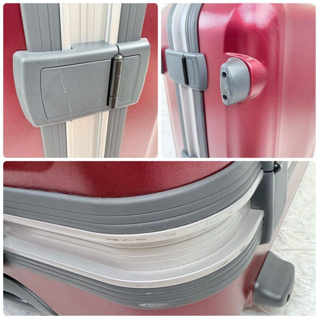 PROTECA プロテカ 赤 82L 大容量 4輪 スーツケース キャリー