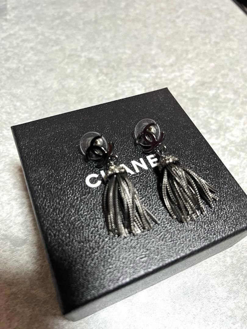CHANEL シャネル 01P フリンジピアス