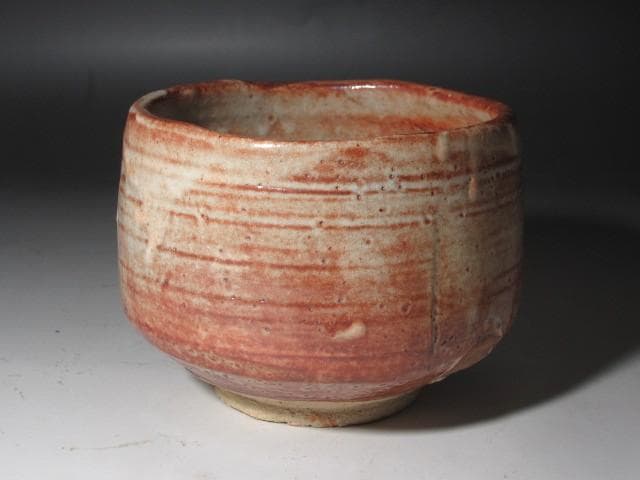 ★　加藤卓男　志野茶碗　温かみある一品です★x561