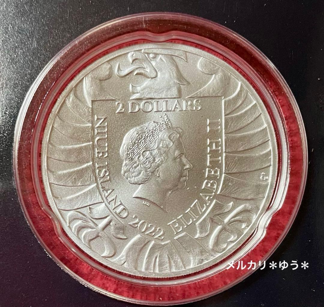 2022年 チェコ　ライオン銀貨　1オンス　純銀