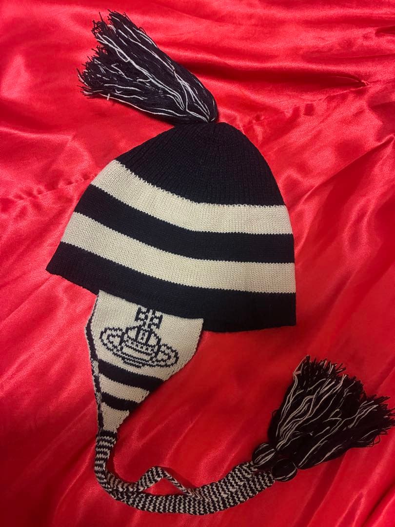 Vivienne Westwood 耳あて ニット帽