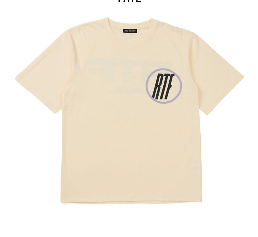 未開封新品 RULETHEFATE オンライン限定Tシャツ ベージュ サイズ1