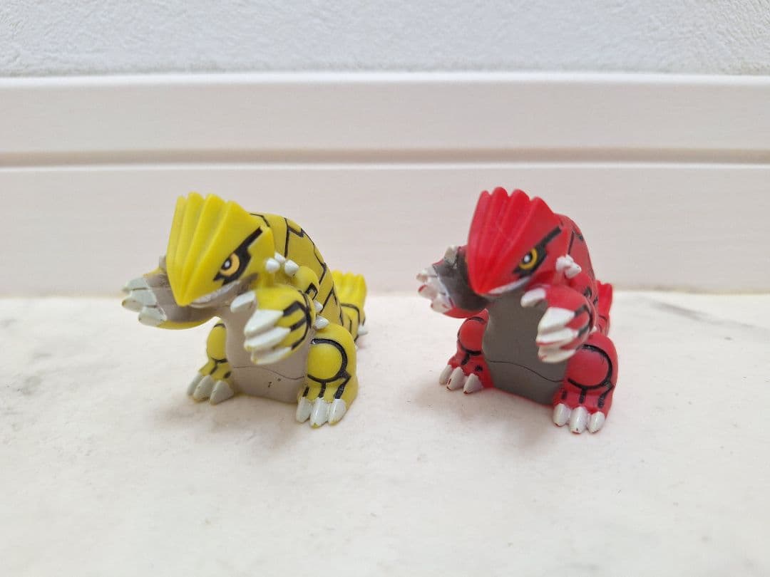 ポケモンキッズ グラードン色違い フィギュア 激レア！！2体セットまとめて