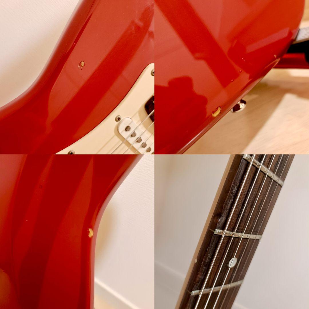 メンテ済｜Squier エレキギター ストラトキャスター ダコタレッド