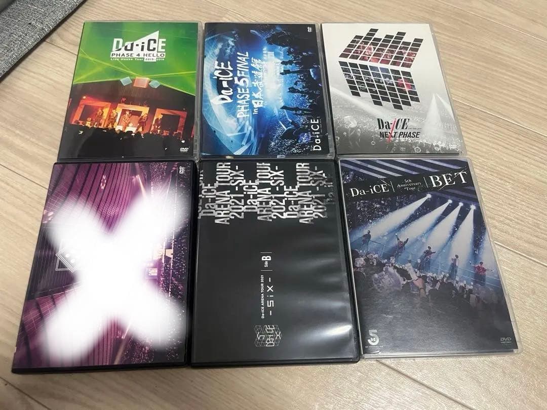 DVD Da-iCE 6枚セット
