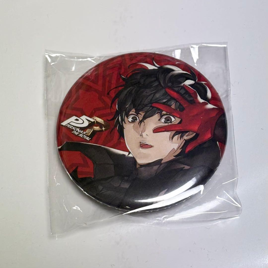 ペルソナ5ザロイヤル ゲーマーズ特典 缶バッジ 主人公 ジョーカー