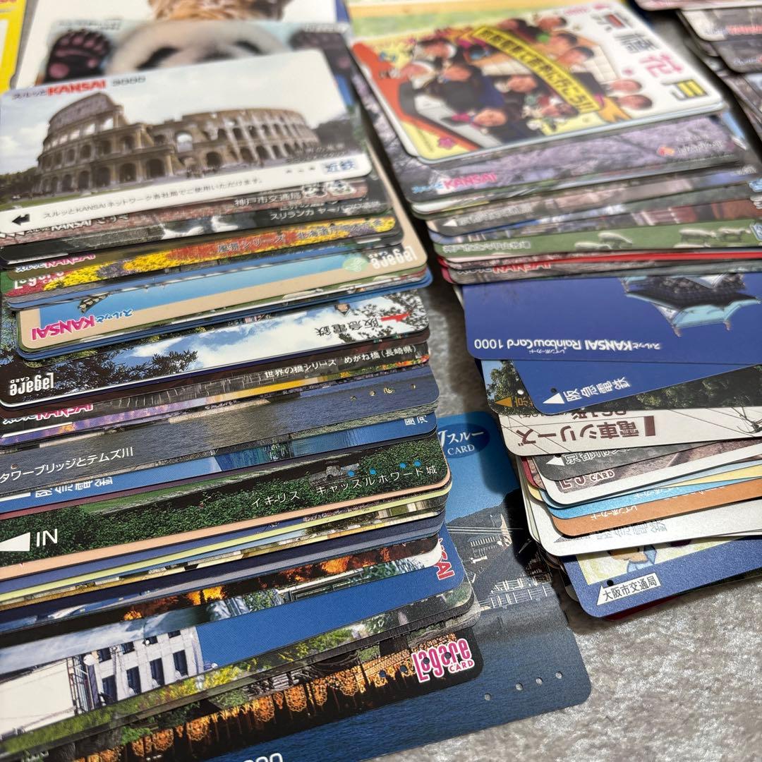 レトロ　レア　交通系カード　中古　大量まとめ売り　約650枚