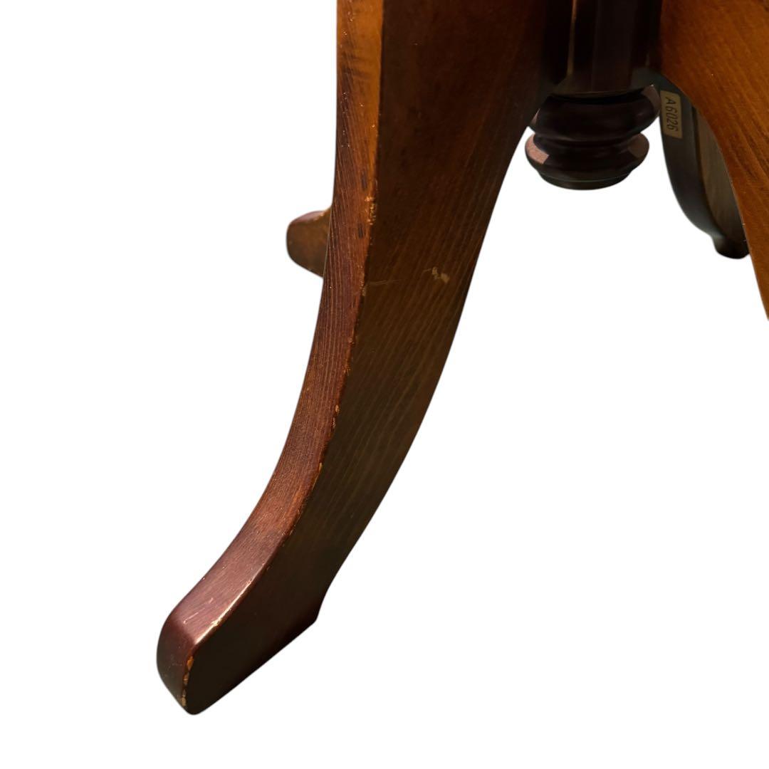 カリモク アンティーク　コロニアル　ハンガーラック　ポールスタンド