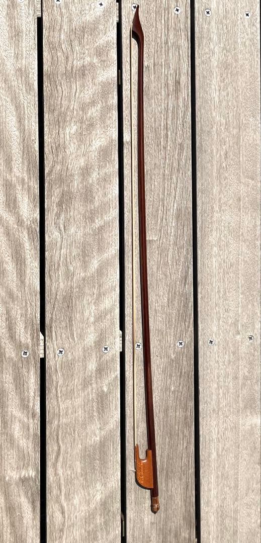 日本製　ヴィオラ ダ ガンバ 弓　ソフトケース付き