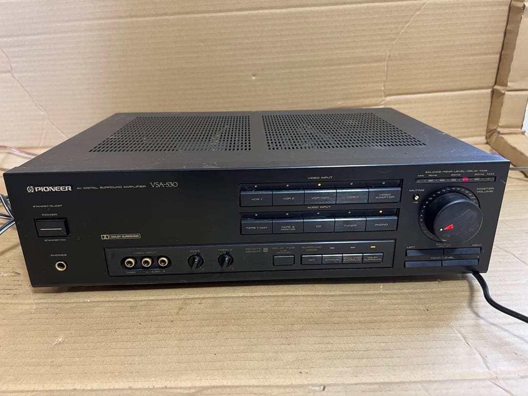 Pioneer VSA-530 ￥53,800(1989年10月発売)