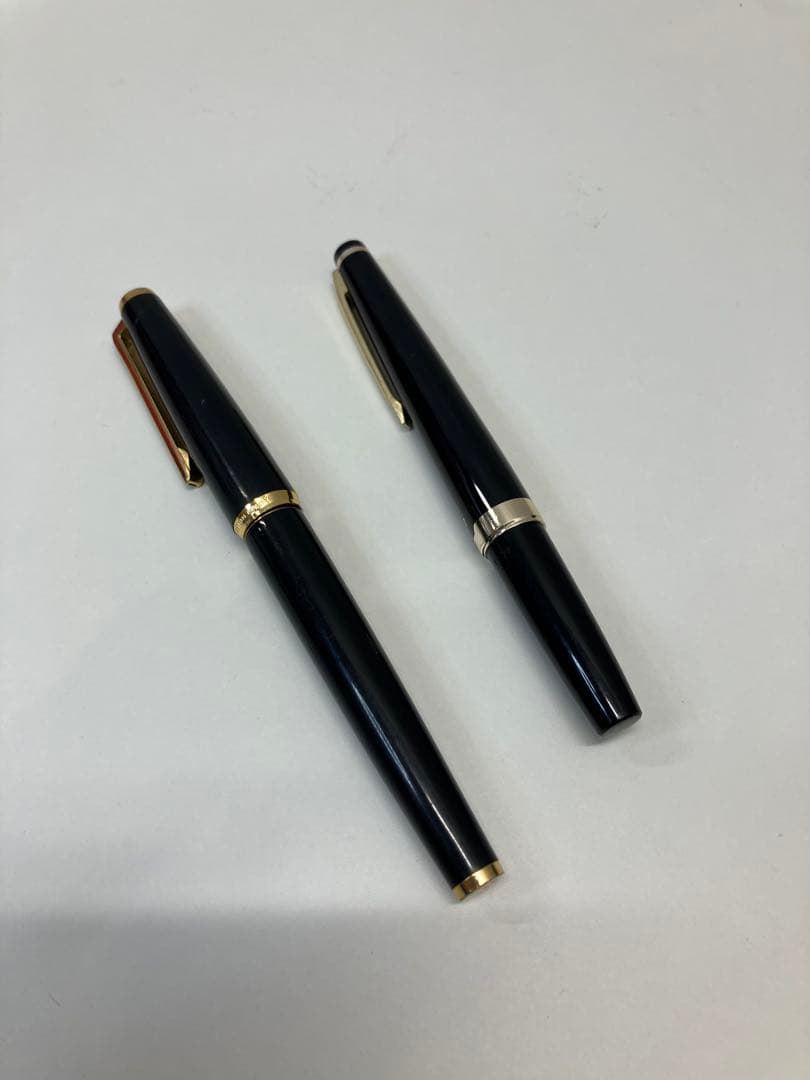 パイロット 万年筆 ブラック ゴールドペン先 18K/14K585 【3733】