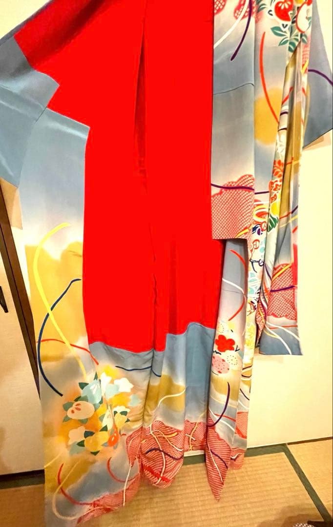 即購入OK！美品！豪華アンティーク振袖　刺繍が美しい