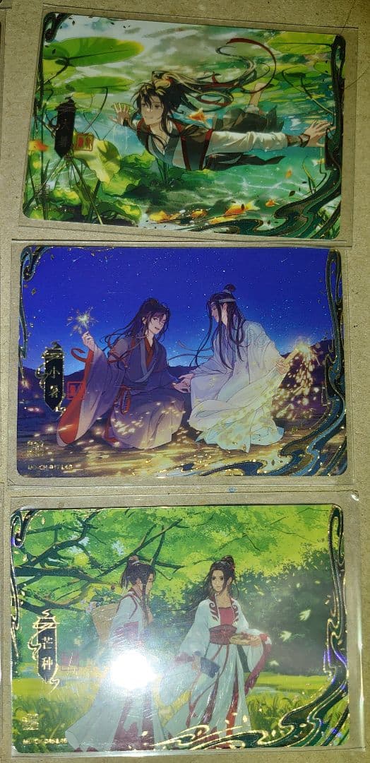 公式　卡游　魔道祖師 トレーディングカード 第4弾 插画カード　季節　イラスト