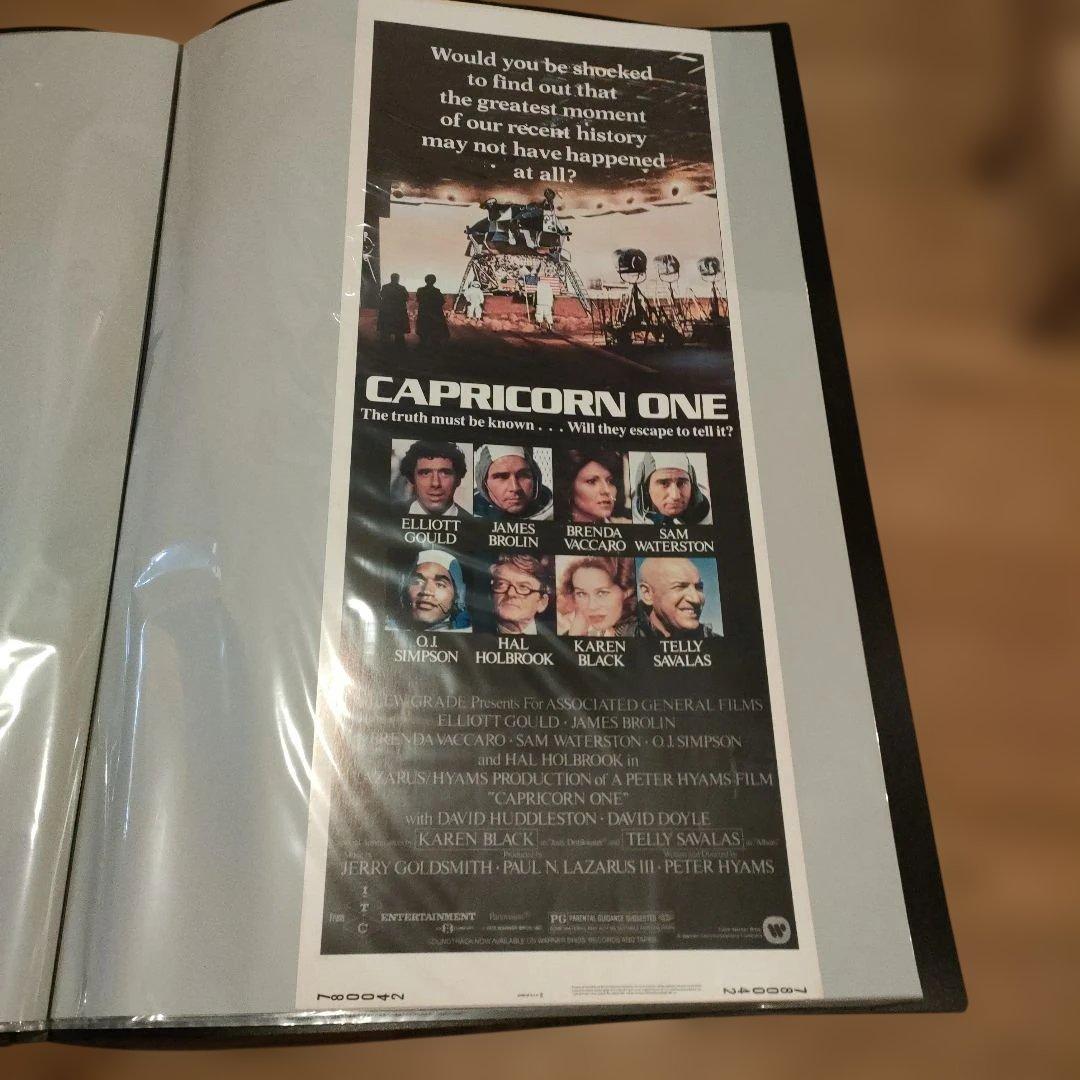 「カプリコン1」US映画ポスター 1978年インサートサイズ