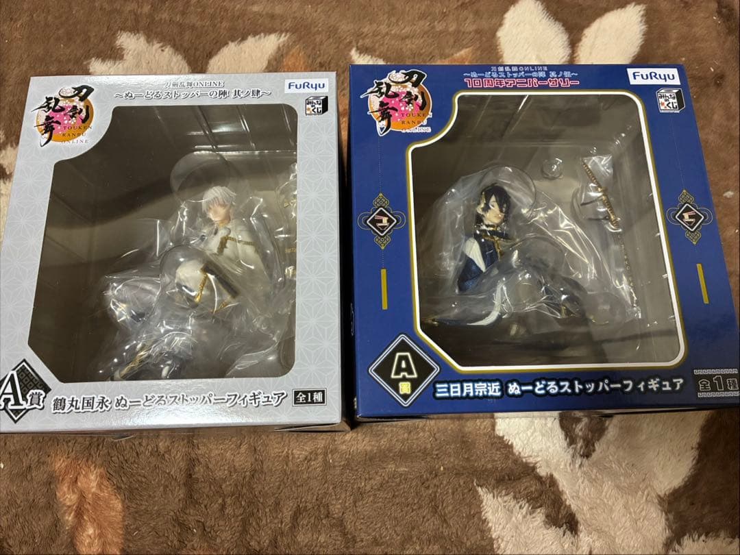 刀剣乱舞　ぬーどるストッパー　鶴丸国永　刀剣乱舞　ぬーどるストッパー　三日月宗近