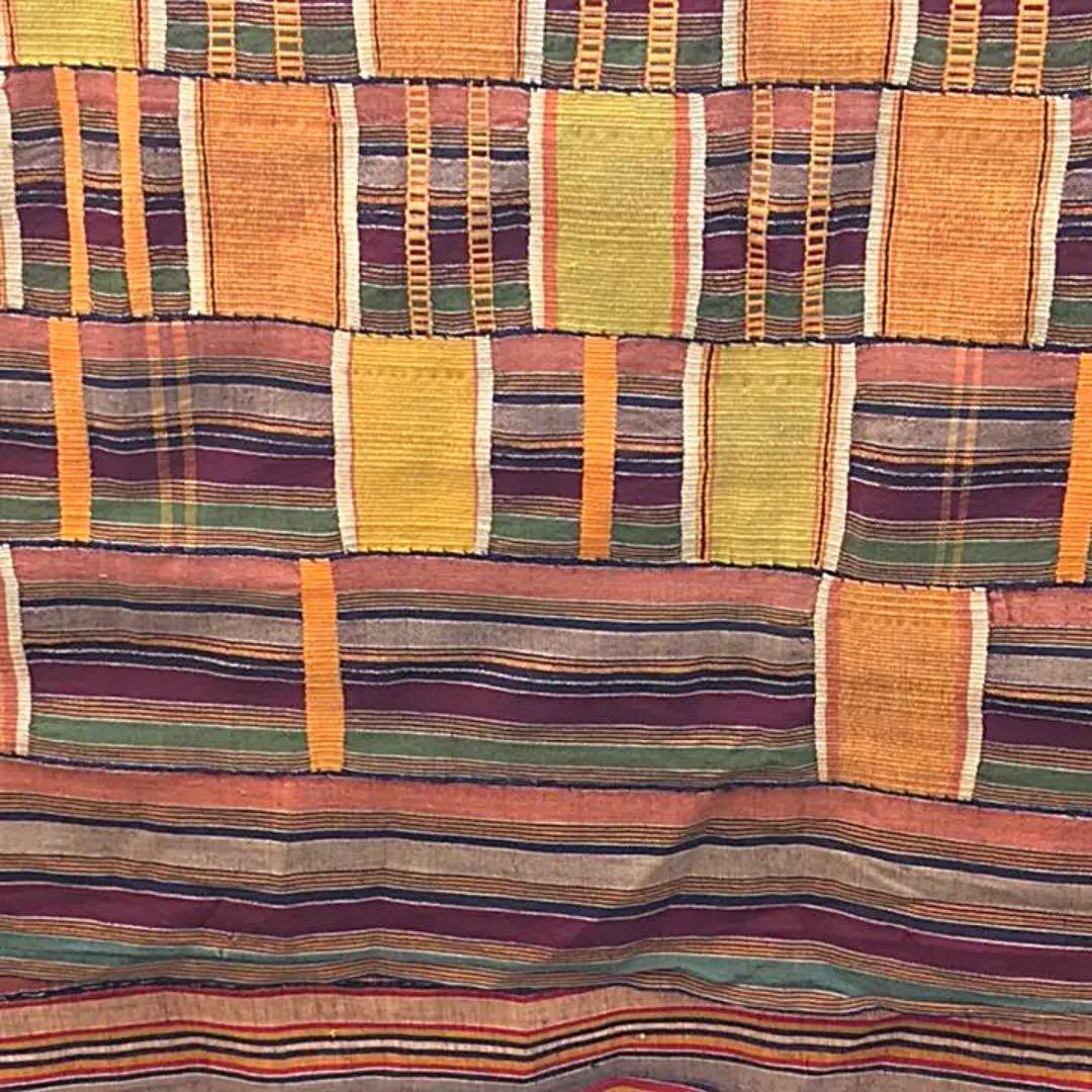 ミュージアムピース　　アフリカ　首長の例祭着