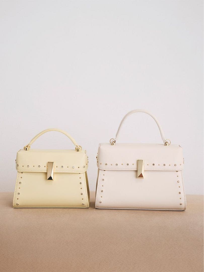 【リュタン】ビジュースタッズポシェット（M）