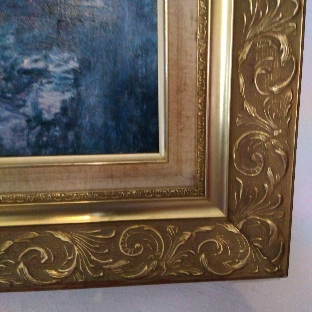 モネ　睡蓮　大判複製画　91✕47cm