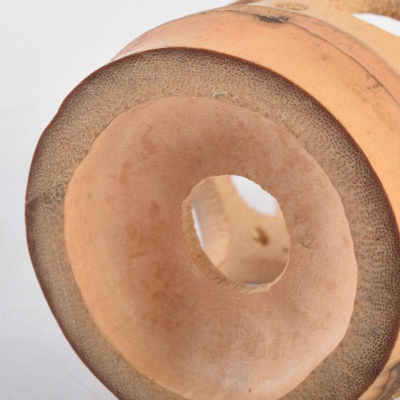 茶道具　雅楽造　水玉竹籠　巾筒　茶巾筒　共箱　V　9226