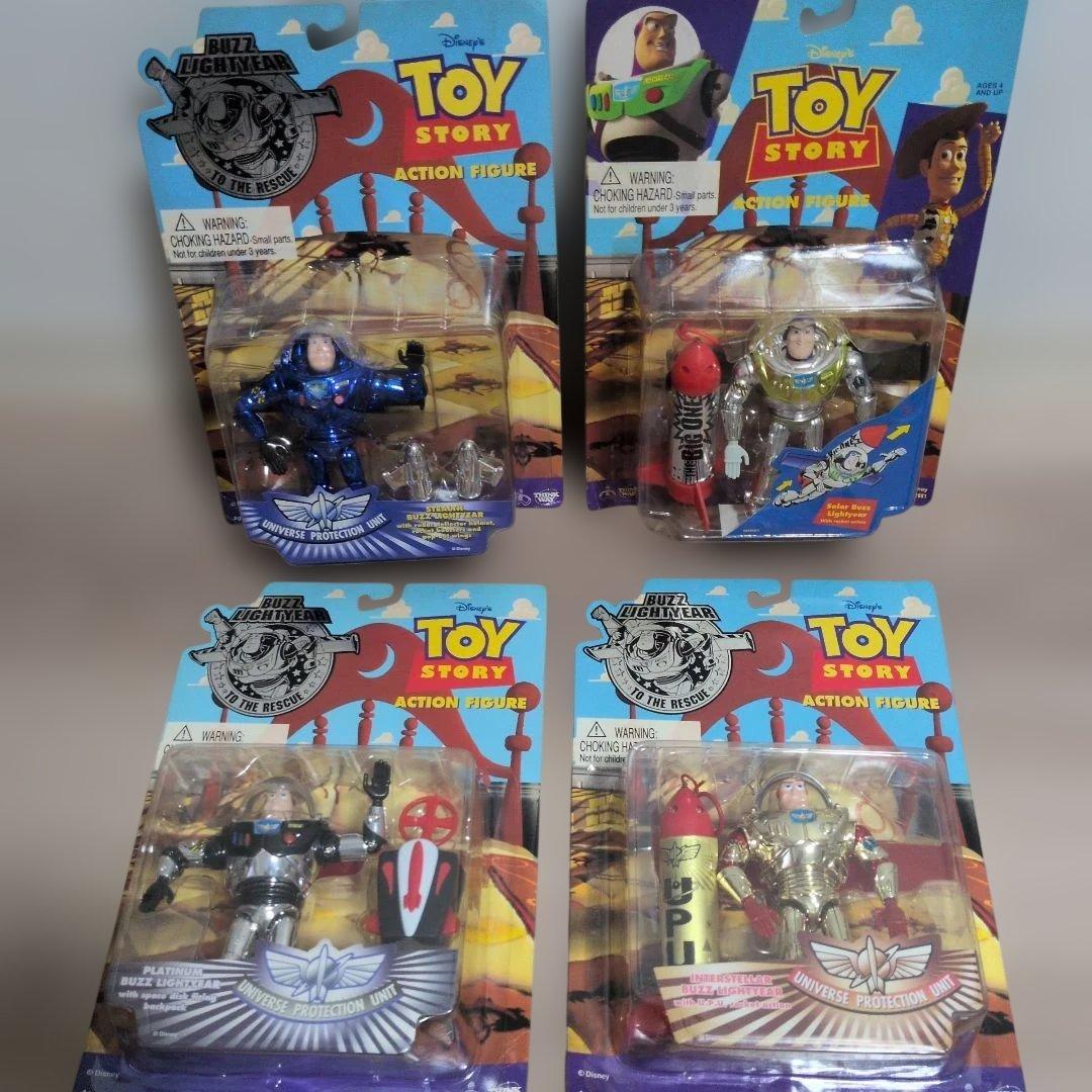 【未開封】バズ・ライトイヤー ステルスバージョン フィギュア4体セット
