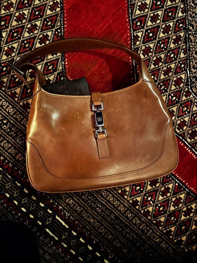 グッチ GUCCI ショルダーバッグ ジャッキー 1956 シェル 本革