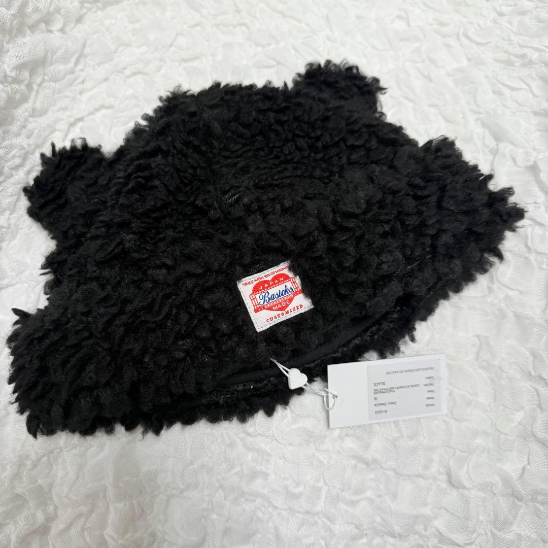 新品 タグ付き BASICKS ベイシックスBear Beanieベアビーニー
