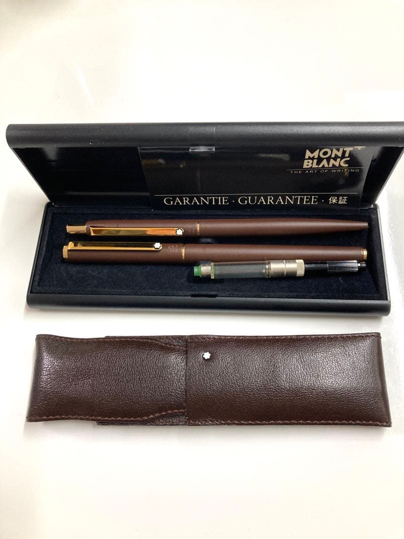 MONTBLANC モンブラン　万年筆　ボールペン　ケース　セット