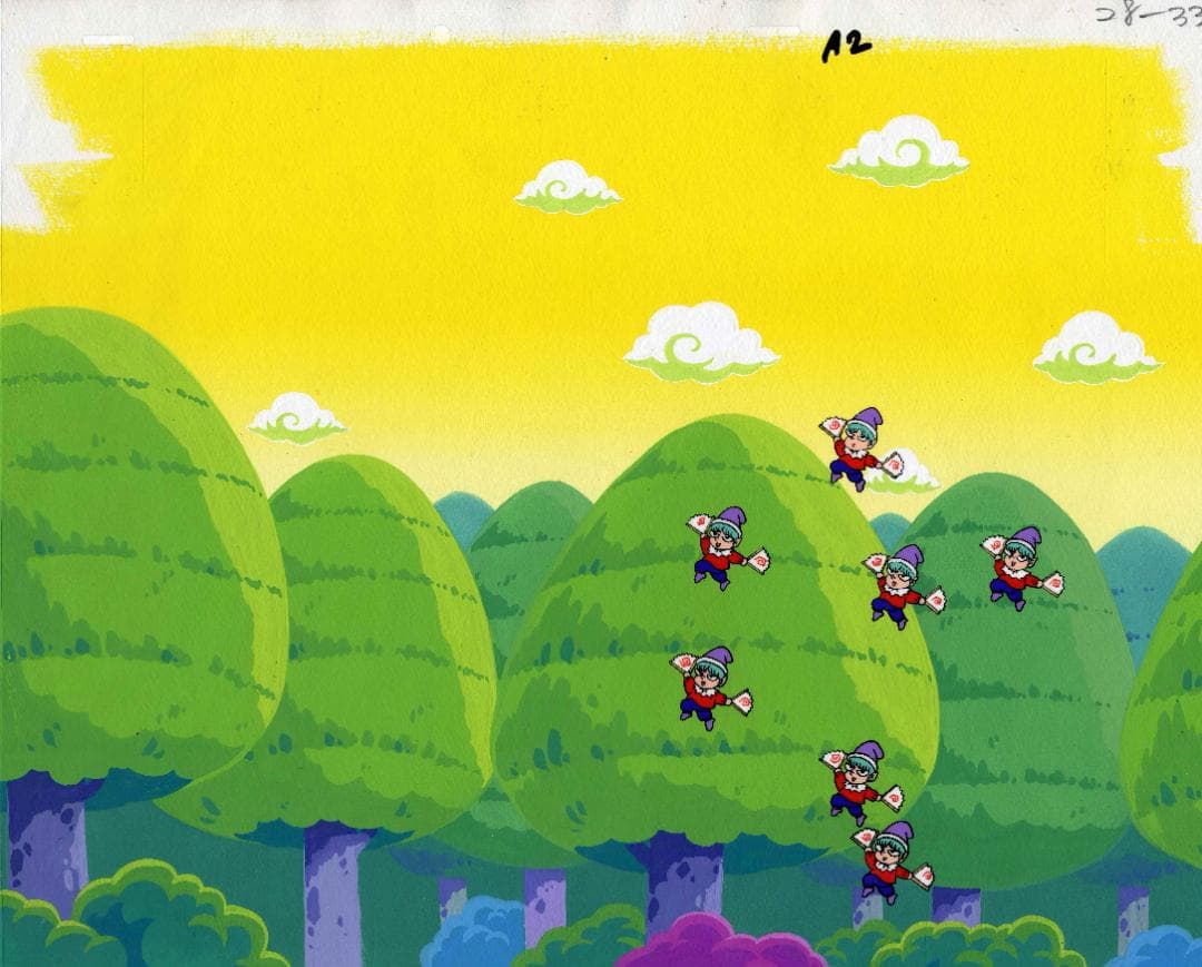 魔法陣グルグル さっぱり妖精 セル画